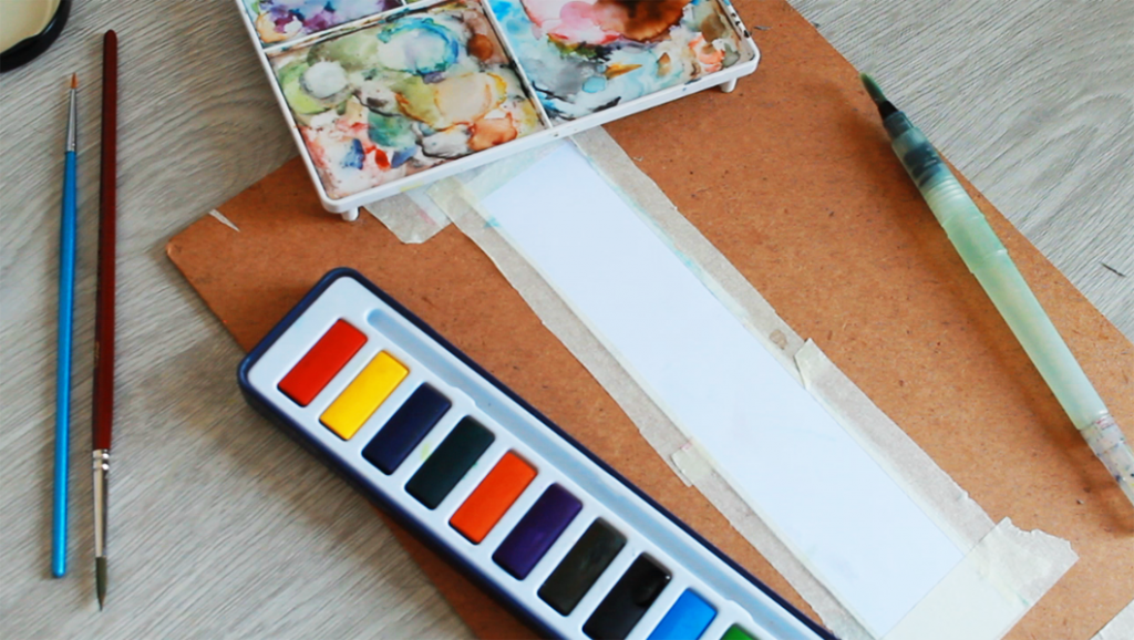 watercolor paper stretch